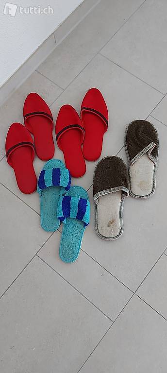 4 Paar Gästefinken, Gr. 39, 40, 41, 42