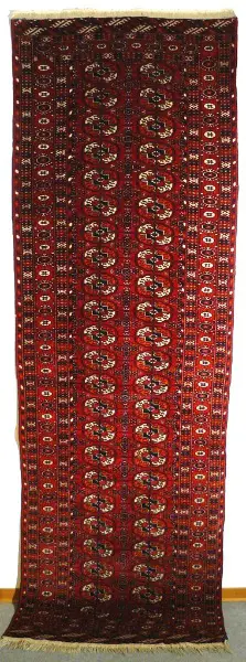 Orientteppich orig. Tekke-Buchara antik 275x90 T065