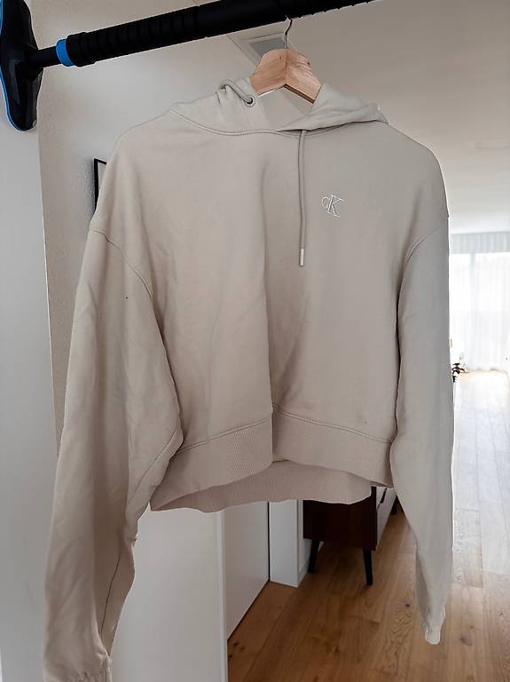 Calvin Klein Crop-Top Hoodie GrösseXL