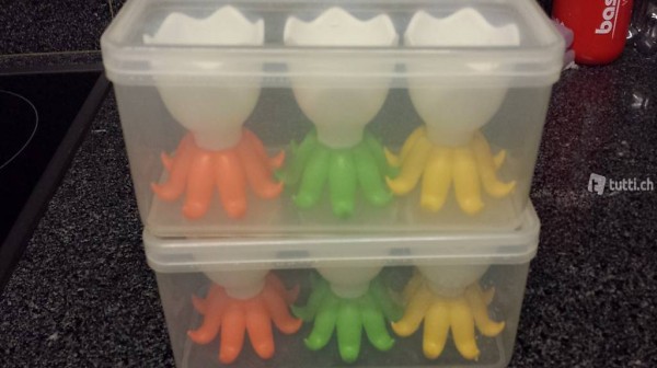 Eierbechälter kunststoff neu