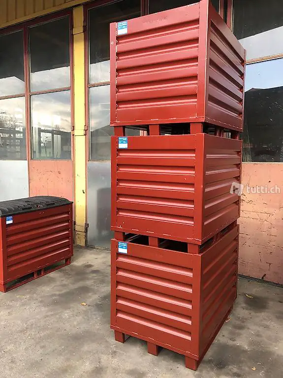  Aktion 359.- anstatt 450.-Neue Schrottboxe, Metallmulde