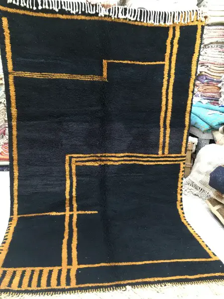 Tapis Mrirt d"exception Berbère Marocain 2m50 x 1m53