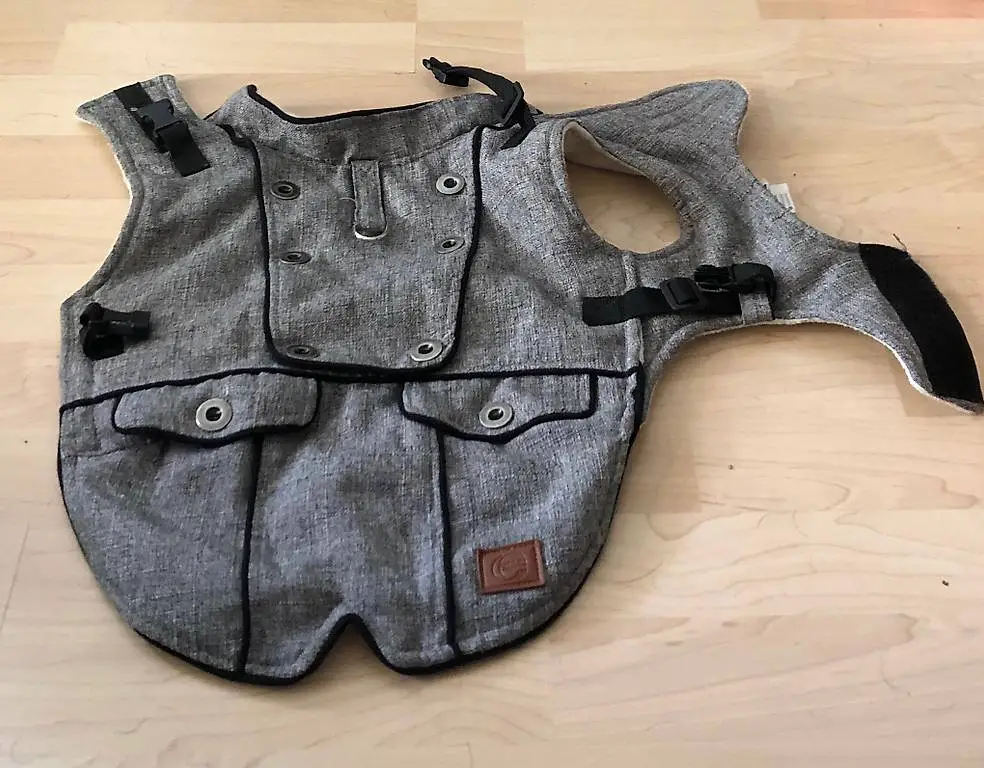 Wintermantel für den hund