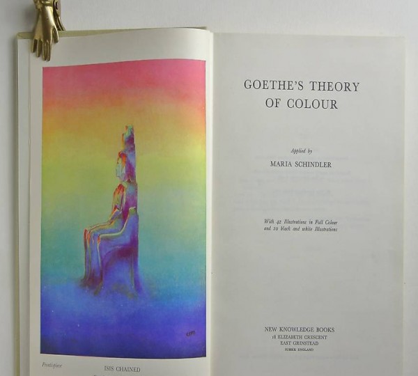 Schindler, Maria. Goethe`s Theory of Colour