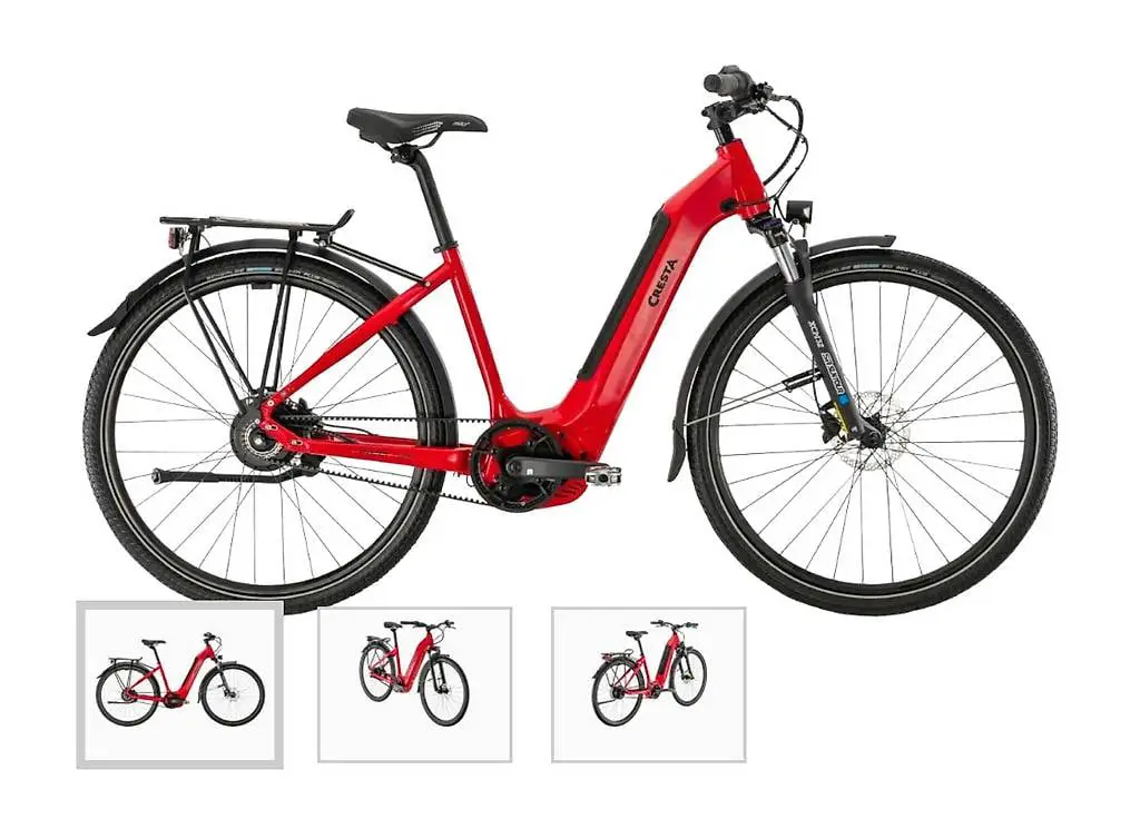 Cresta eUrban neo+ Riemenantrieb Ebike Velo Fahrrad Bosch