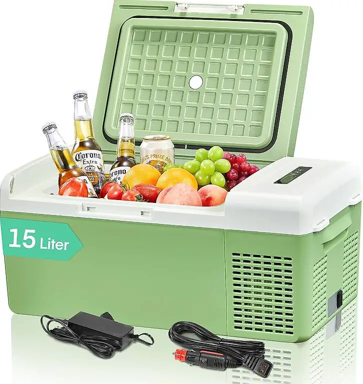 Kompressor Kühlbox, 15L Auto Kühlschrank und Gefrierschrank