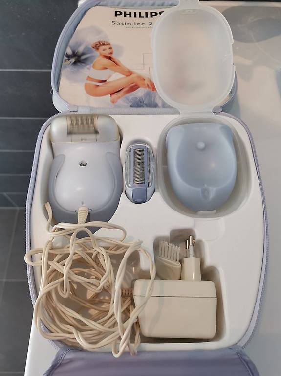 Philips Satin Ice 2 in 1, Rasierer, Epilierer, Kühlfunktion