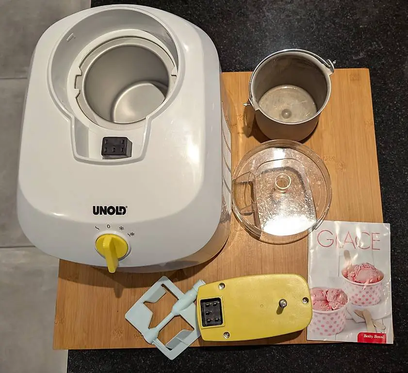 Eismaschine, Glacemaschine mit Kompressor