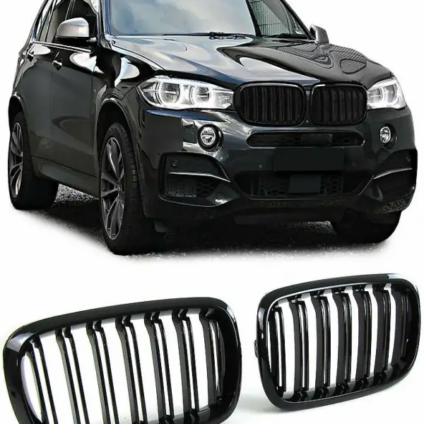  Kühlergrill Nieren schwarz glänzend BMW X5 F15 13-18 X6 F16