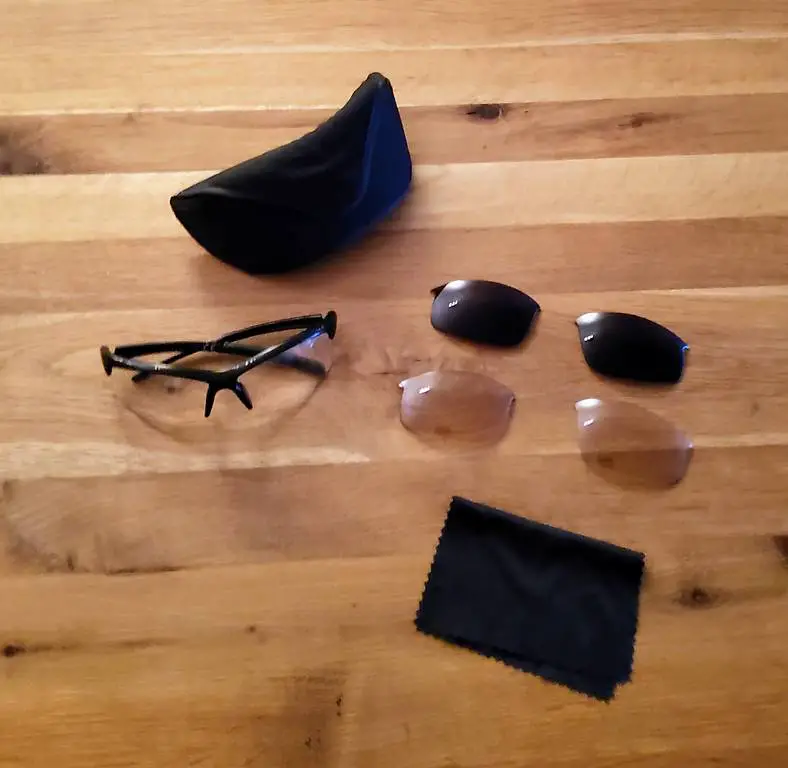 Bike Brille Herren mit verschiedenen gläsern