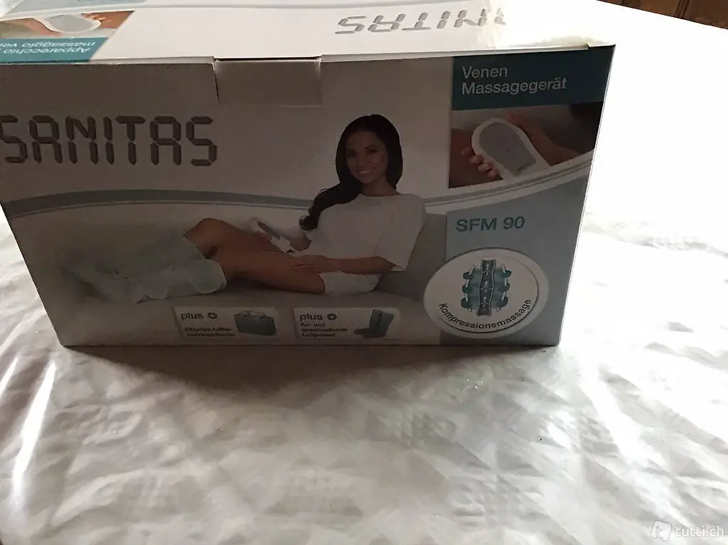 Sanitas Venenmassagegerät, originalverpackt