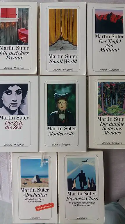 Martin Suter, alle 8 Bücher für 29 CHF