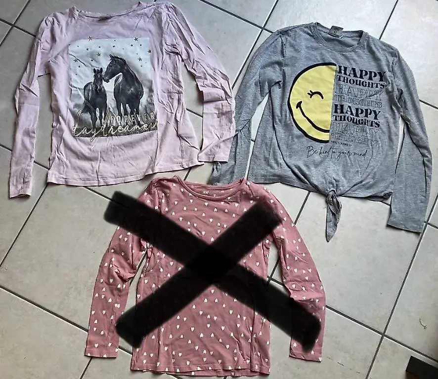 Langarmshirt, Pullover Grösse 146-152