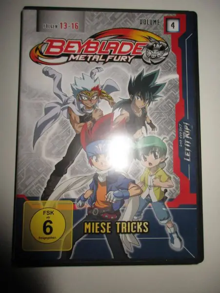 DVD Beyblade, Miese Tricks, Volume 4, Folgen 13-16