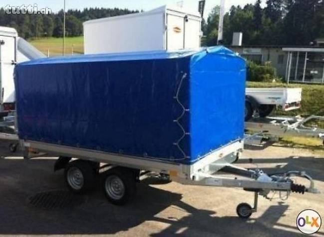 Blachenanhänger Böckmann HL-AL 2516/20 Hochlader Anhänger