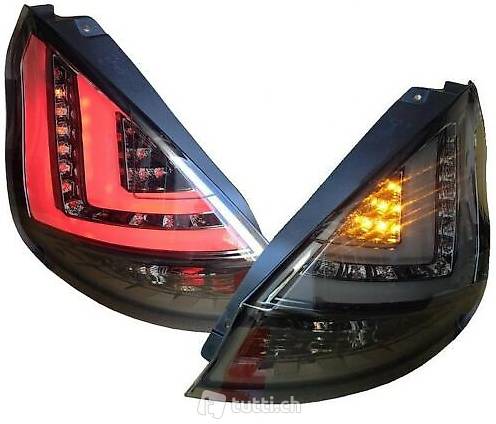  Led Rückleuchten für Ford Fiesta Bj 13-17 Facelift smoke