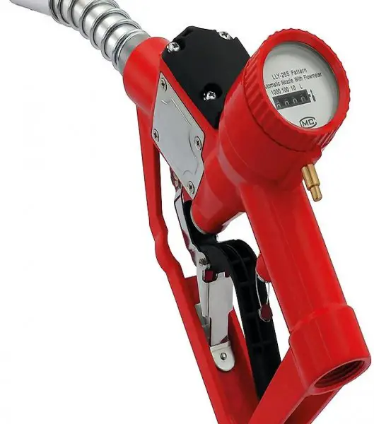  Automatische Zapfpistole mit mechanischem Zählwerk