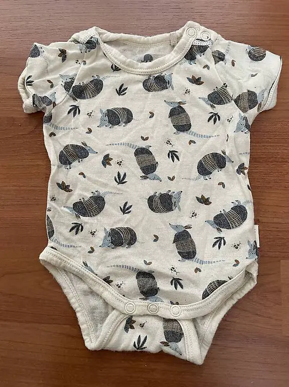 Wolle Viskose Body Baby. Grösse 50