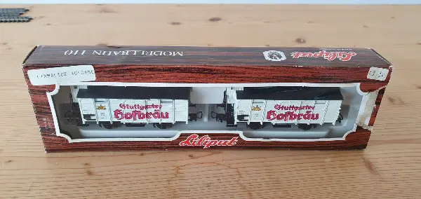 Liliput 215 01 2er Set Bierwagen Stuttgarter Hofbräu in OVP