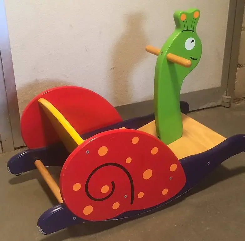 Schaukelschnecke (Schaukelpferd) , Schnecken-Schaukel