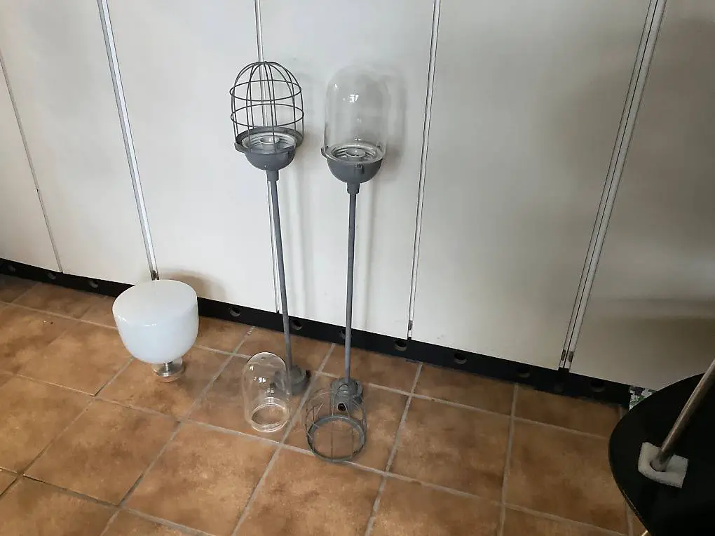 Industrielampe Bag Turgi in ca. 1950