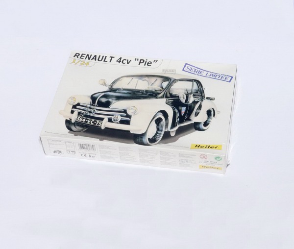 Renault 4 CV Pie Police 1:24 von Heller