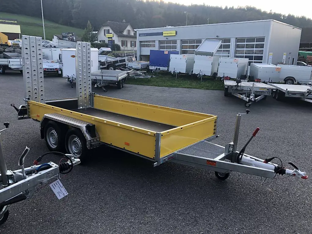 Gartengeräteanhänger Baggeranhänger Vezeko Maschinenanhänger