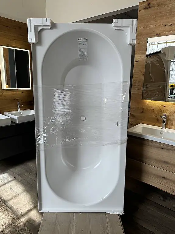 Schmidlin Badewanne mit Zarge 185 x 90 cm