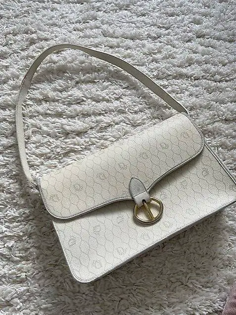 Christian Dior vintage honycomb schulter tasche