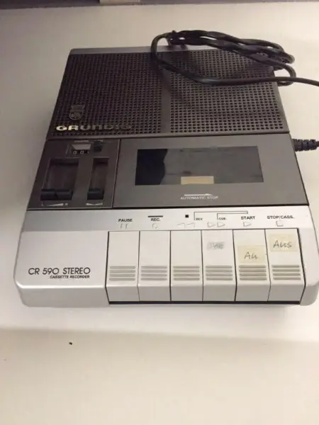 Grundig CR 590 Stereo Cassetten Recorder Oldy