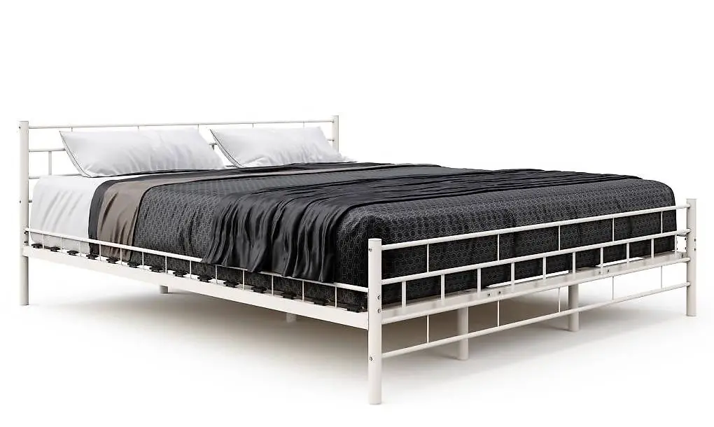Metallbett CIEL 180 x 200 cm weiss