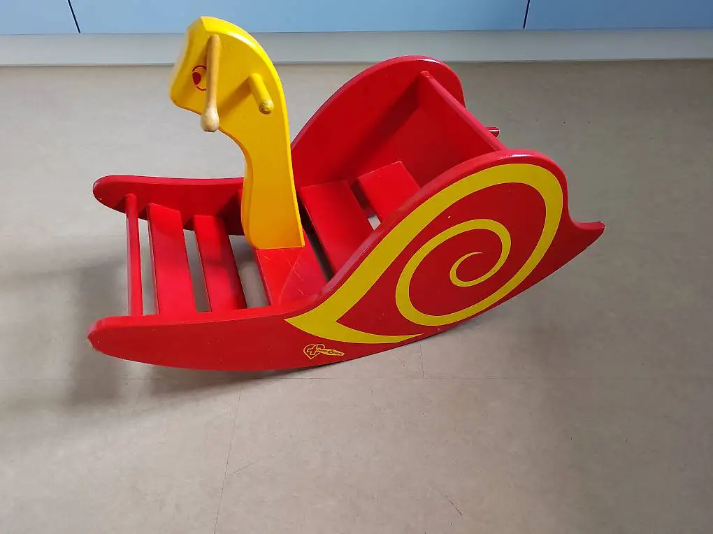 Schaukelschnecke Wisa Gloria Musikdose