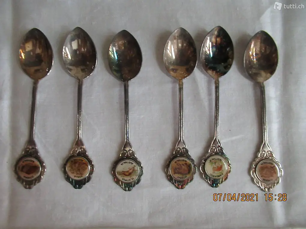 Löffel, Sammellöffeli, Löffeli zum Sammeln, alt, speziell