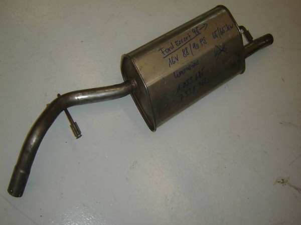 Auspuff hinten Endtopf Ford Escort 1995-
