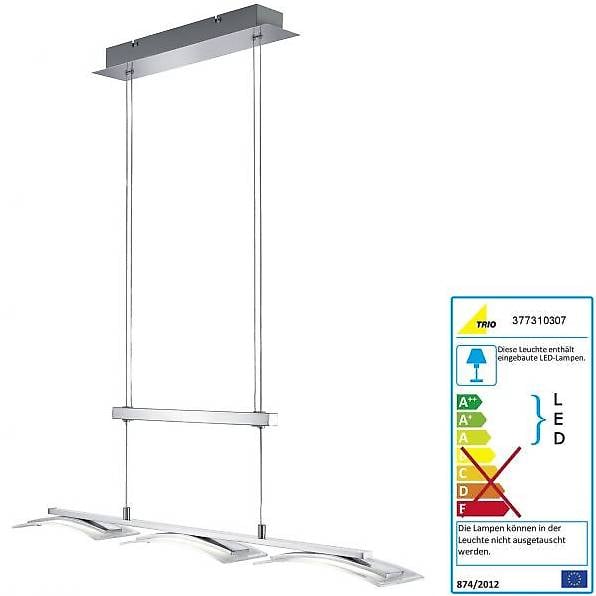  LED-JoJo-Deckenlampe 3-flammig