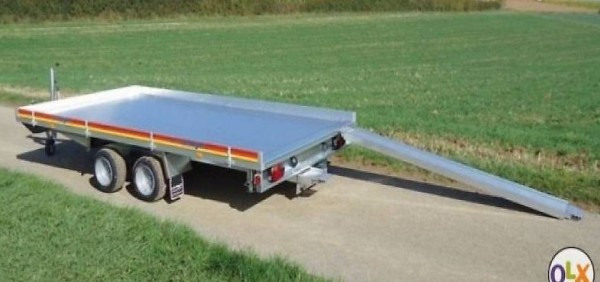  Fahrzeugtransportanhänger, WM Meyer APHLC 3041/210 Autolader