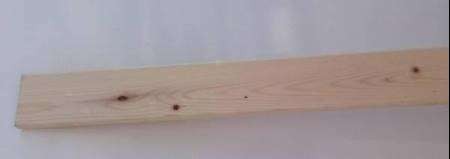 Holzlatte, Längslatte Anhänger, 366cm, Art. 55497/1