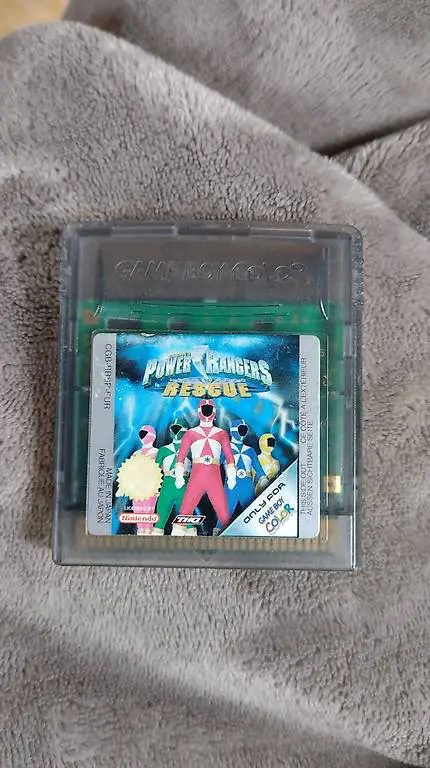 Gameboy Color Spiel Power Rangers