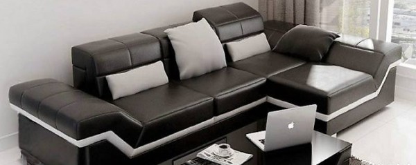  LEDERSOFA ECKSOFA SOFA DESIGNER WOHNLANDSCHAFT NEW YORK III