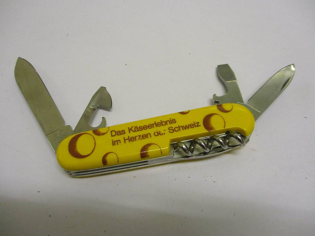 Taschenmesser Sackmesser VICTORINOX Schaukäserei Schwyz 5 F.