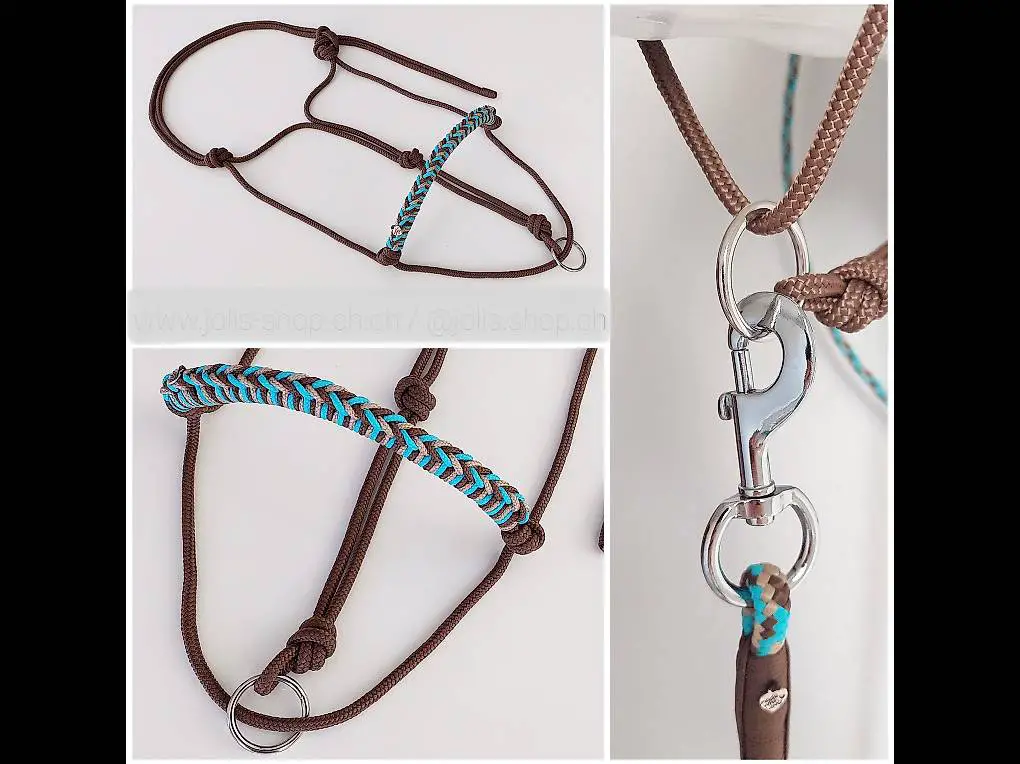 Knotenhalfter mit Ring (Neu)