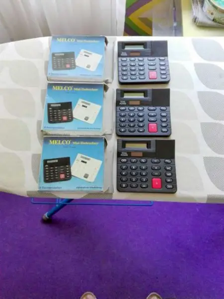  Calculatrices Melco neuves