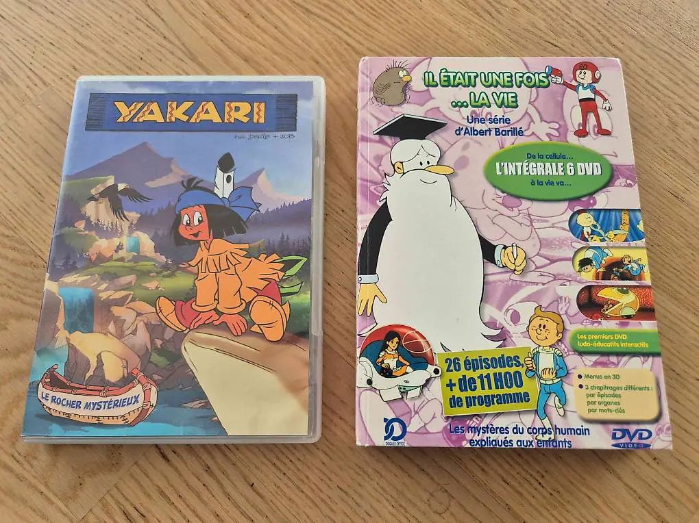 DVD Yakari und Serie Französisch
