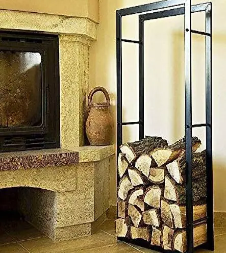  Kaminholzständer Kaminholzregal Innen Metall