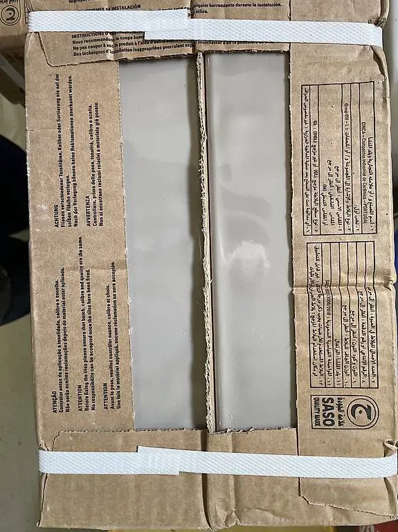 Steingutplatten 10x30x0,6 cm