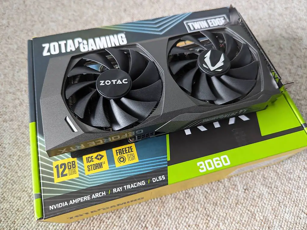 GeForce RTX 3060 Twin Edge 12 GB - Zotac Gaming