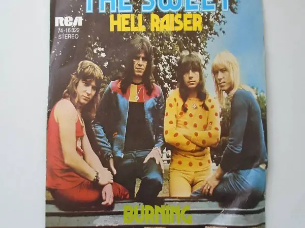 The Sweet, Promo Single Vinyl