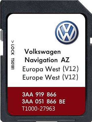 VW RNS315 SD Card Navigation Update 2020-2021