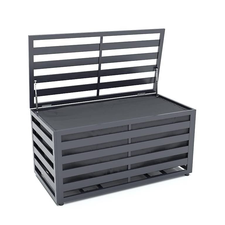 Kissenbox CAJA Alu 100 x 50 x 50 cm anthra