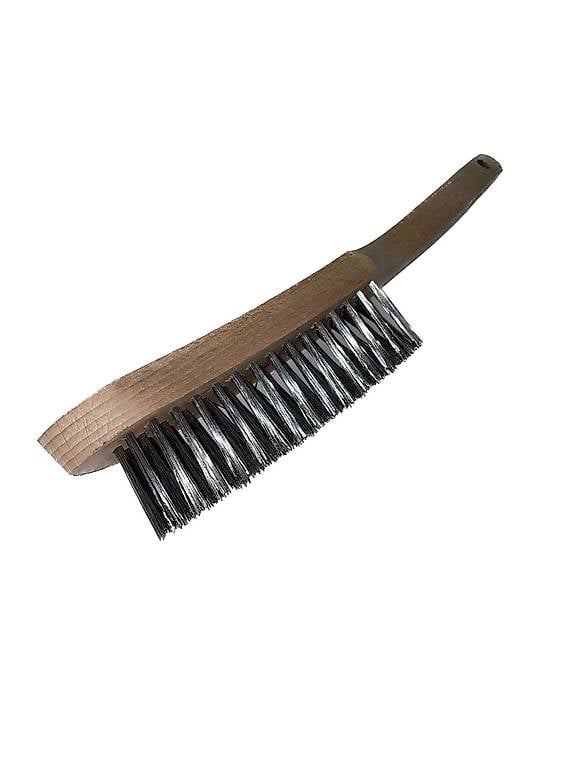 Kehlnahtbürste Rostfrei 3-Reihig